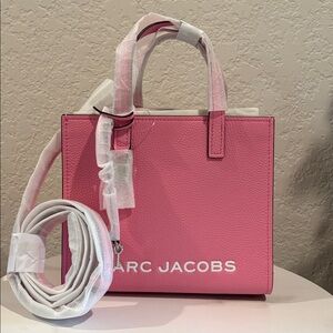 NWT Marc Jacobs Petal Pink Tote Crossbody Bag